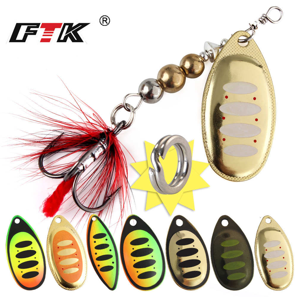 Fishing Hook Treble - FTK Spinner Bait Fishing Lure 7g
