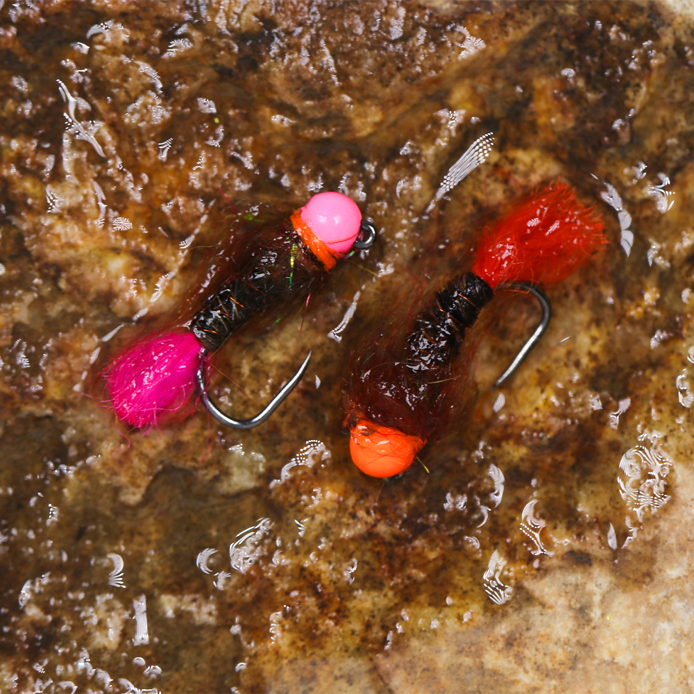 Wifreo 12pcs Tungsten Beadhead - Fishing Hook Barbless recension och pris
