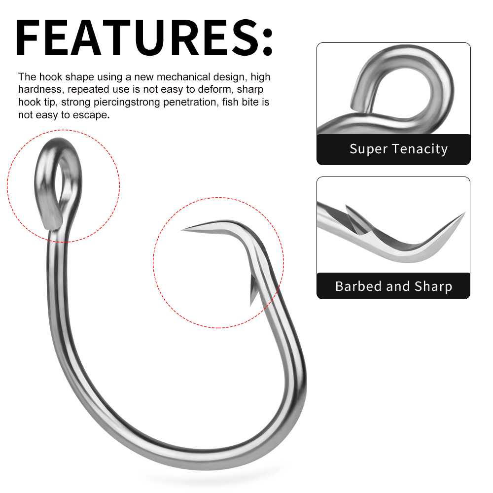 KATYUSHA 11/0-12/0-13/0-14/0-1 - Fishing Hook Circle recension och pris