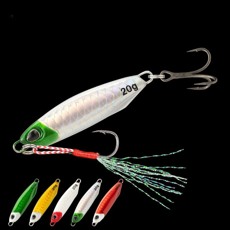1pcs Metal Cast Jig hooks 20g/ - Fishing Hook Treble recension och pris