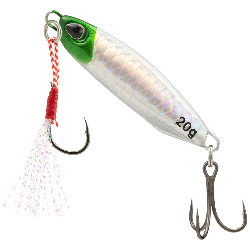 1pcs Metal Cast Jig hooks 20g/ - Fishing Hook Treble recension och pris