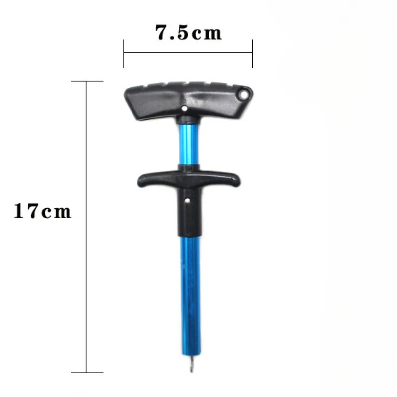 1/2pcs Portable Aluminum T-Hoo - Fishing Hook Remover recension och pris