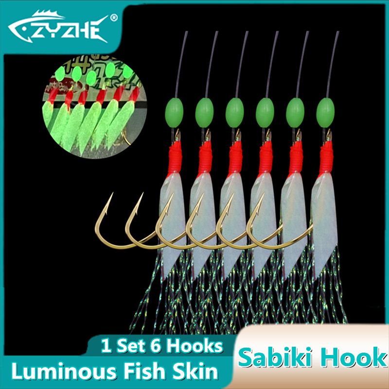 ZYZHE Fishing Sabiki Hook Lumi - Fishing Hook Assortment recension och pris