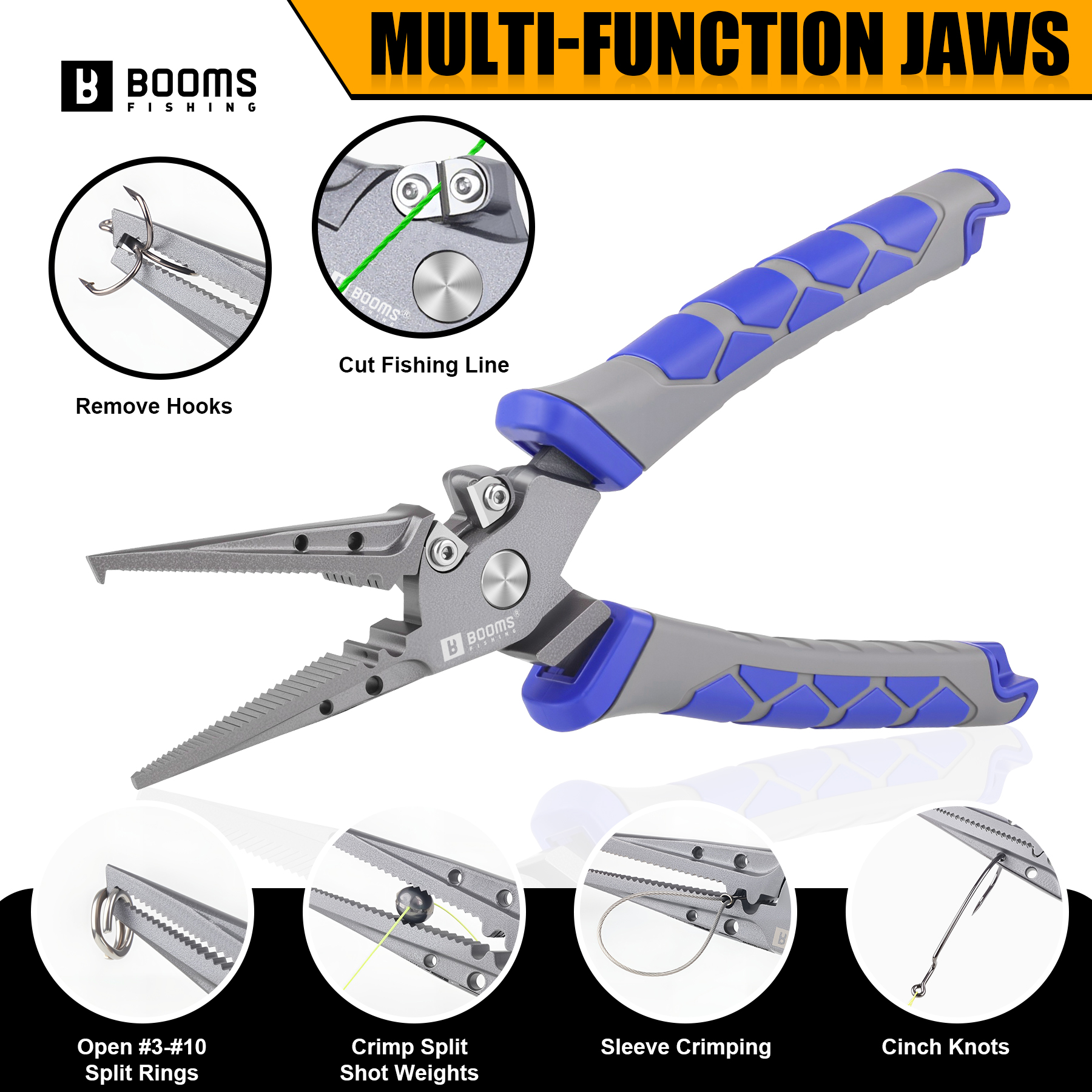 Booms Fishing XW15 Fishing Pli - Fishing Hook Remover recension och pris