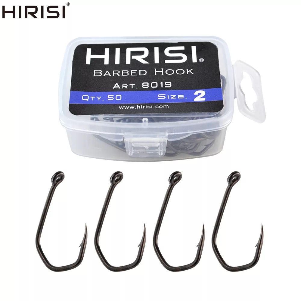50pcs Carp Fishing Hooks Barbe - Fishing Hook Assortment recension och pris