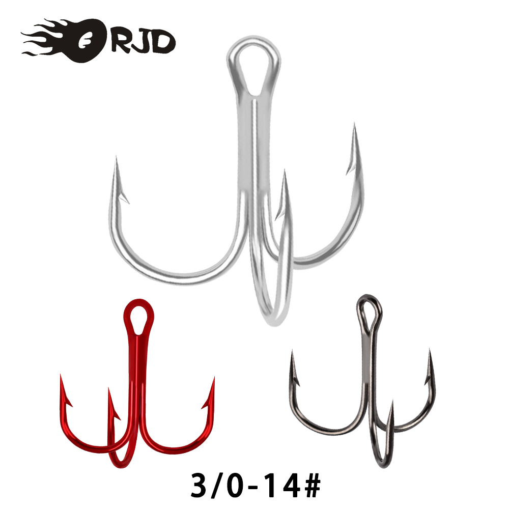 ORJD 10pcs Fishing Hooks Black - Fishing Hook Assortment recension och pris