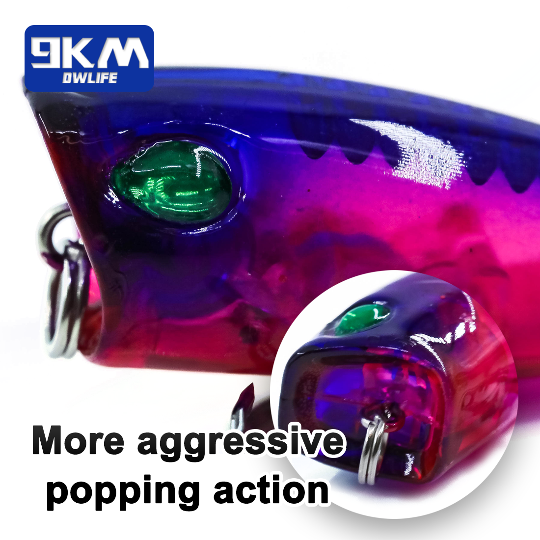 Minnow Lures Popper Set Crankb - Fishing Hook Treble recension och pris